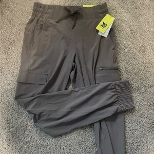 All in Motion Taupe Cargo Joggers